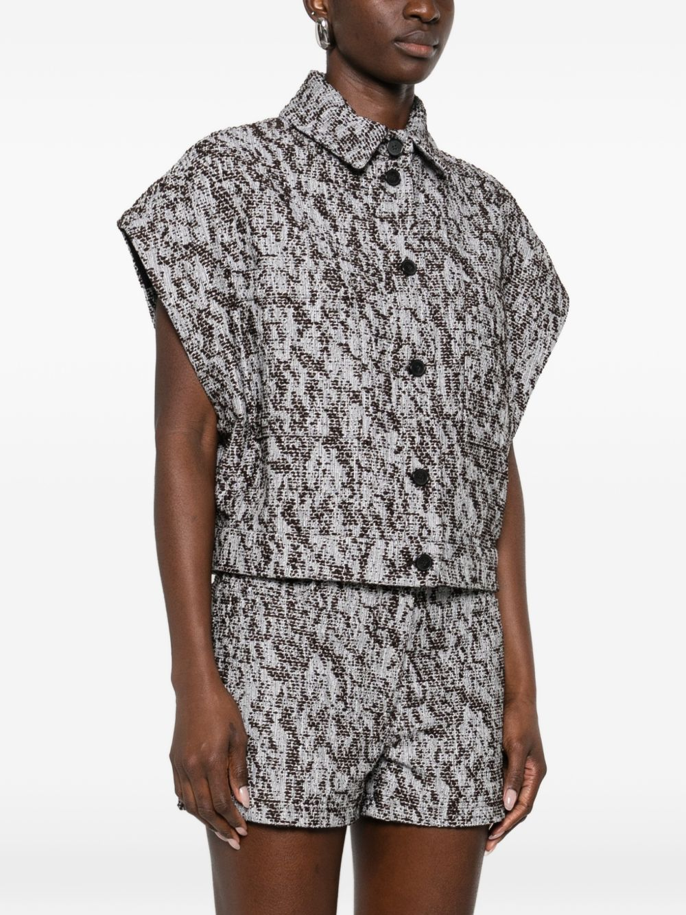 [Iro] Shirts Short Sleeve SS26 ESTELWP100BRO40