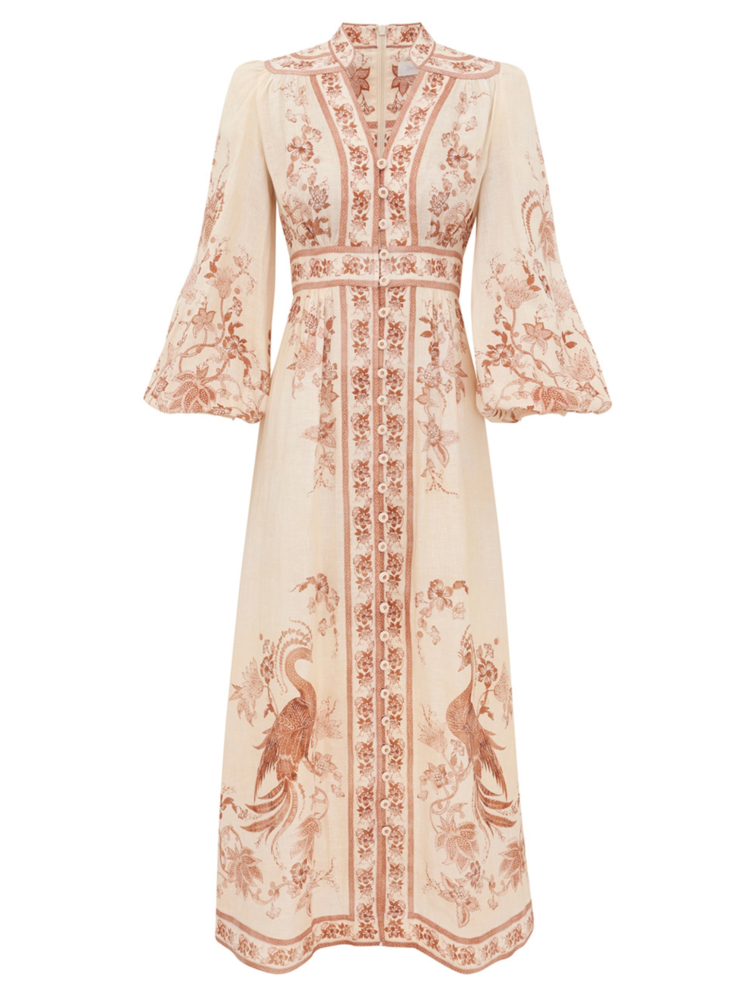 [Zimmermann] Long sleeve dress FW26 3501DSS262CRTFL