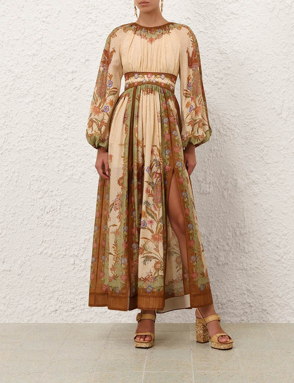 [Zimmermann] Long sleeve dress FW26 5947DSS262CKSF