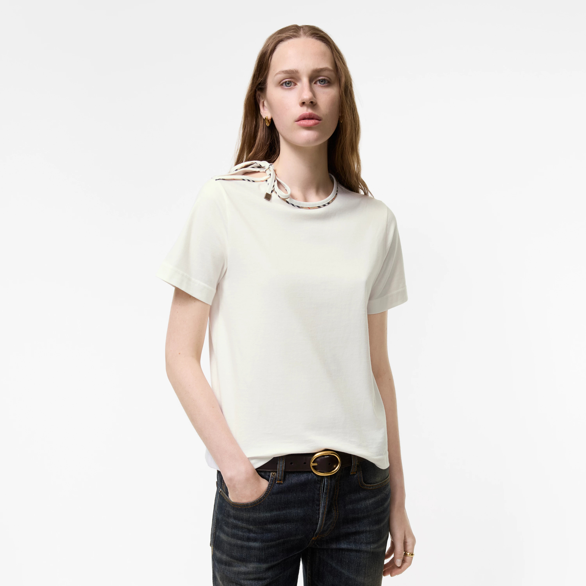 [Burberry] T-shirts Short Sleeve FW26 8127210B7078