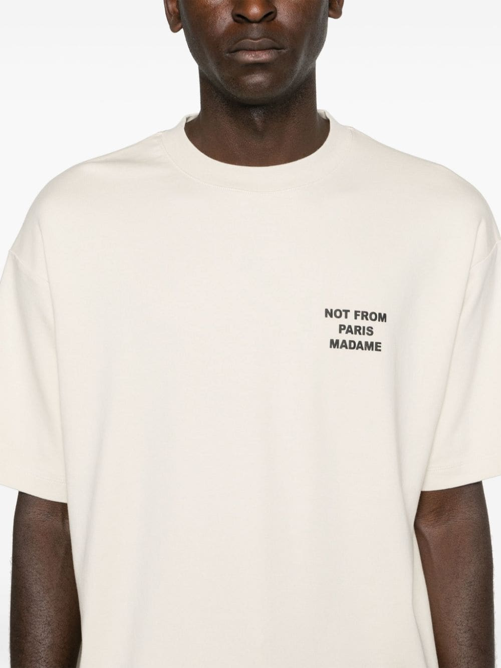 [DROLE DE MONSIEUR] T-shirts Short Sleeve FW26 PERMTS203CO002MT