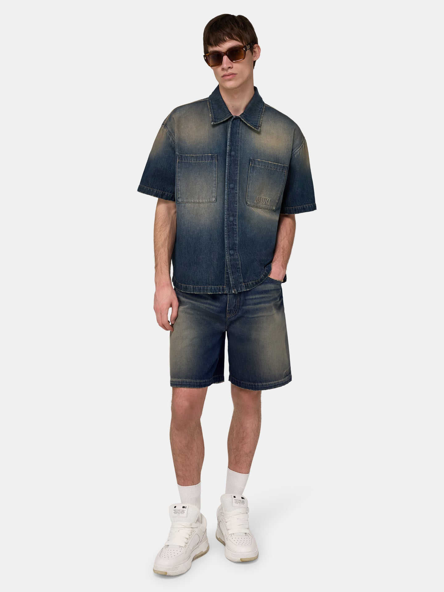 [Amiri] Shorts FW26 AM326SO001001F