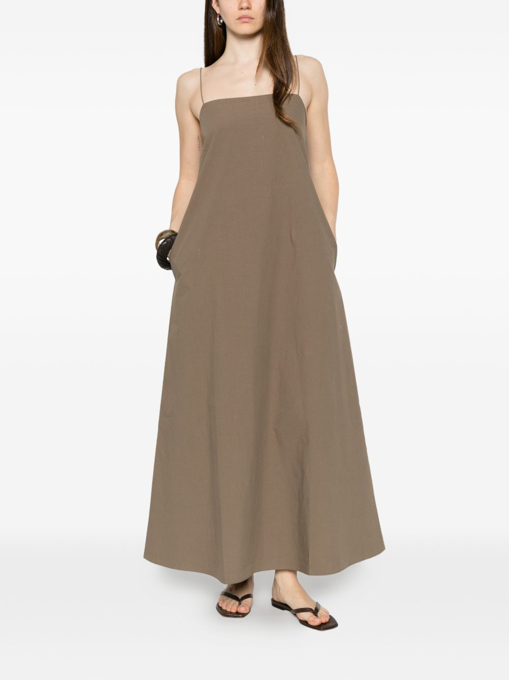 [MATTEAU] Sleeveless dress SS26 SCSDRBIR