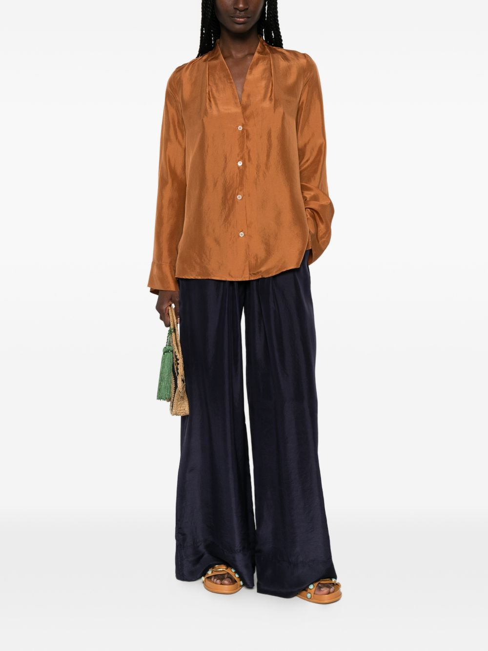 [Forte Forte] Shirts Long Sleeve SS26 14859MYSHIRTBRONZE