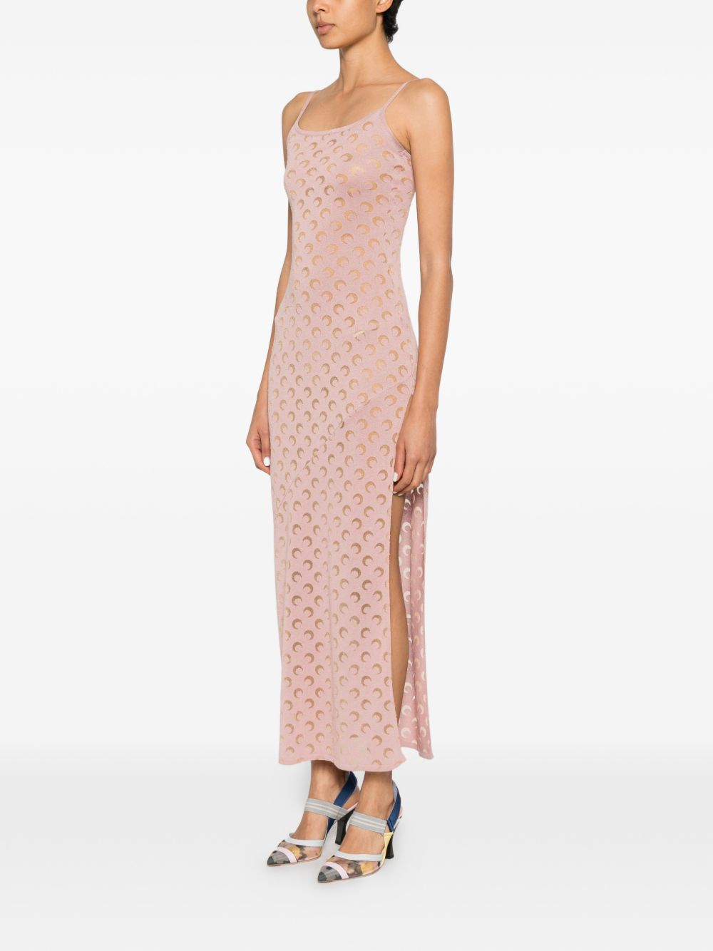 [MARINE SERRE] Sleeveless dress SS26 WDR460ACKNI0545PK00