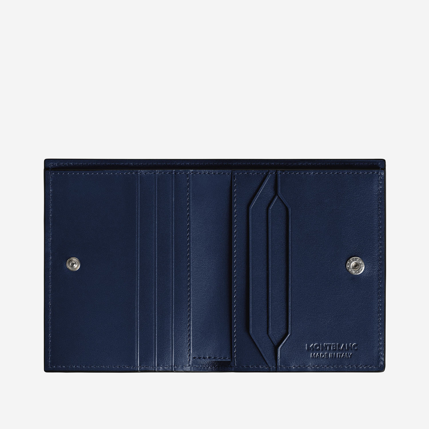 [Montblanc] Wallet SS26 221322BLACK/INK BLUE