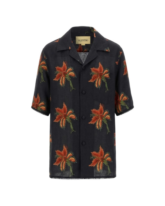 [Valentino] Shirts Short Sleeve SS26 8V3AAN11BA7  D5Y