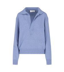 [VICTORIA BECKHAM] Knitwear FW26 1326KJU007475AOCEAN MIST MELANGE