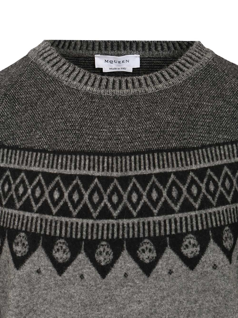 [McQueen] Knitwear FW25 839663Q1BD51363