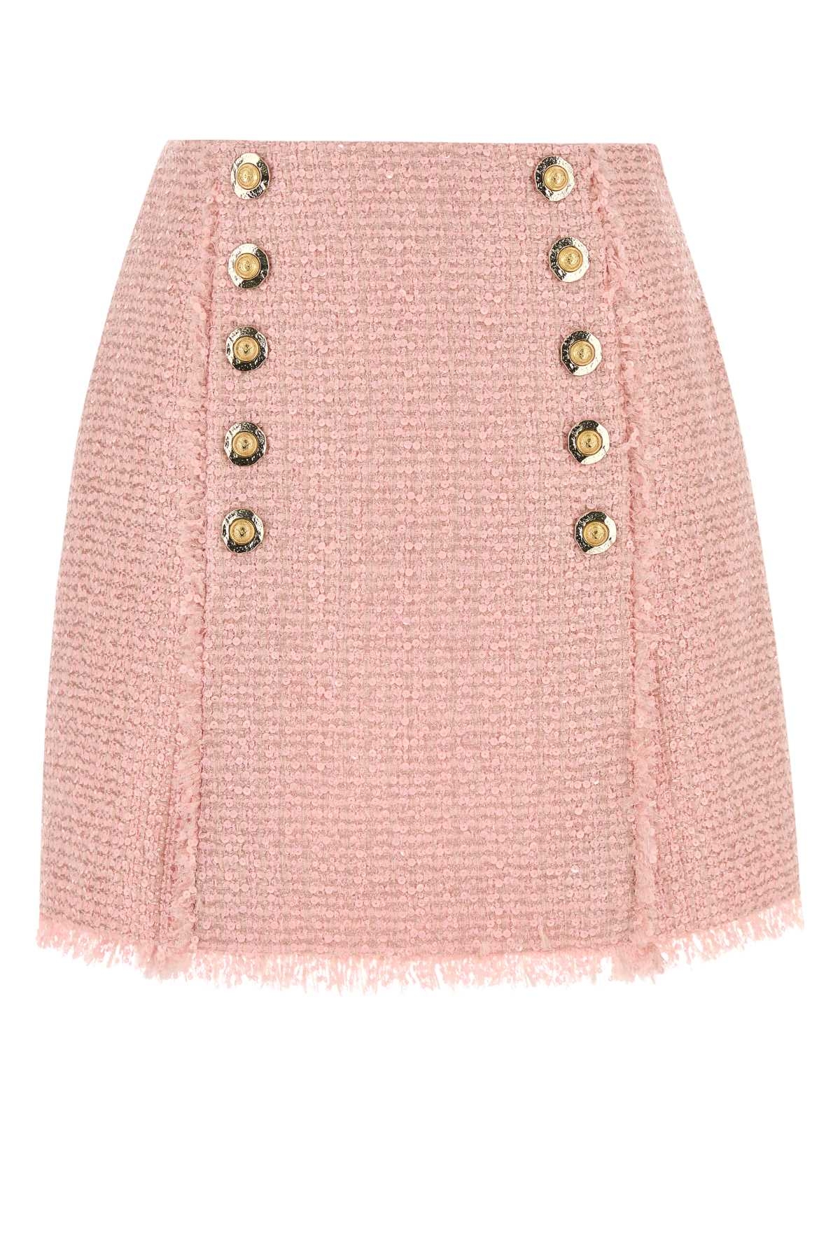 [Balmain] Mini skirt FW25 FF1LBA92XL01 4CU