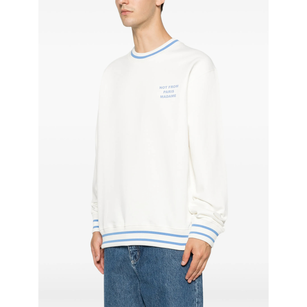 [DROLE DE MONSIEUR] Sweatshirt FW26 L-SW140 CO127 OFFWH