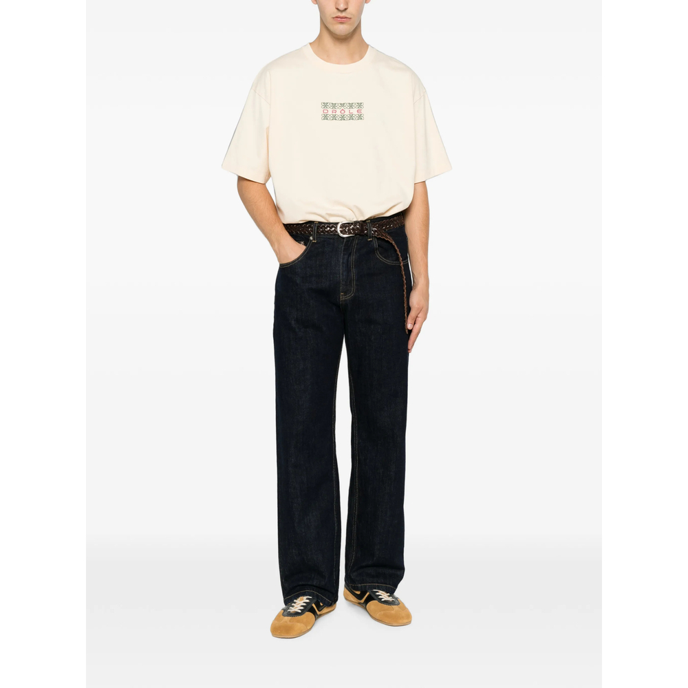 [DROLE DE MONSIEUR] T-shirts Short Sleeve FW26 L-TS326 CO248 LIBEI