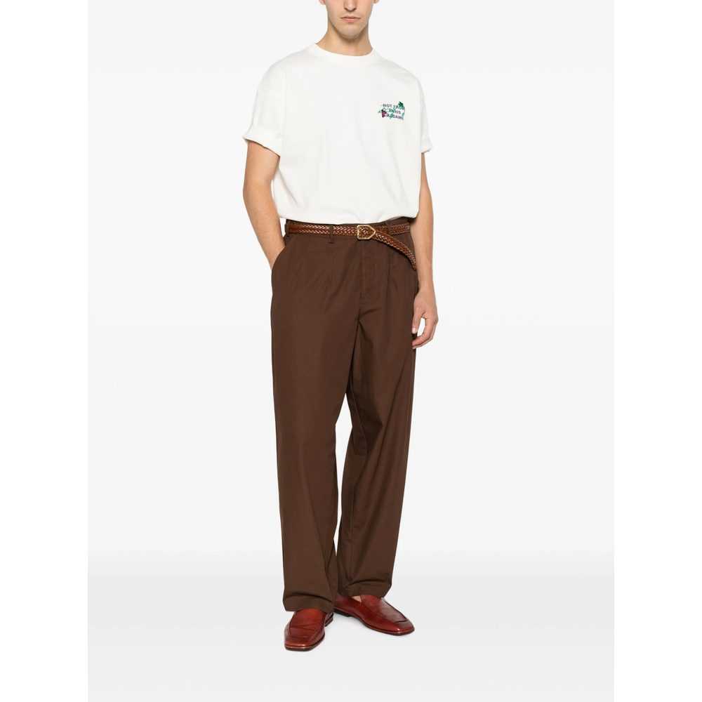 [DROLE DE MONSIEUR] T-shirts Short Sleeve FW26 L-TS327 CO248 OFFWH