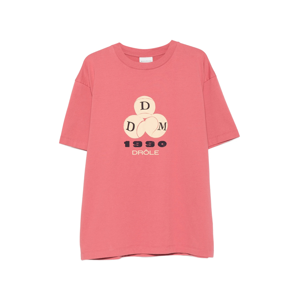 [DROLE DE MONSIEUR] T-shirts Short Sleeve FW26 L-TS328 CO248 BLPIN
