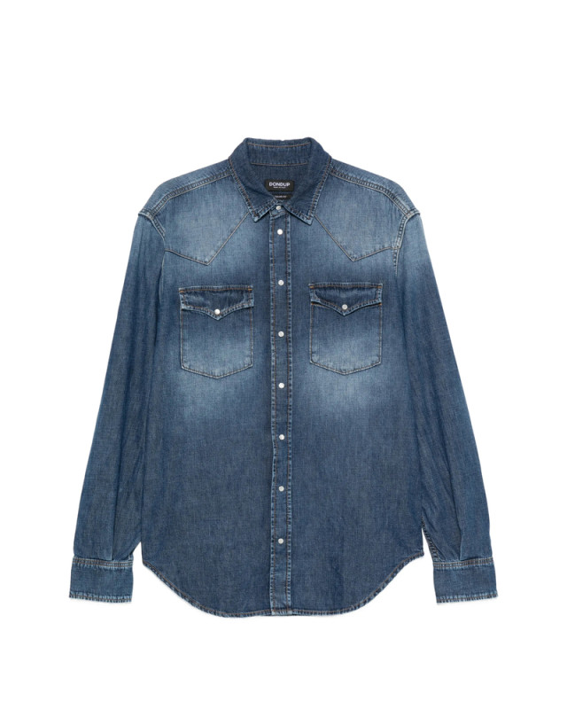 [Dondup] Shirts Long Sleeve FW26 UC343R MY5 800