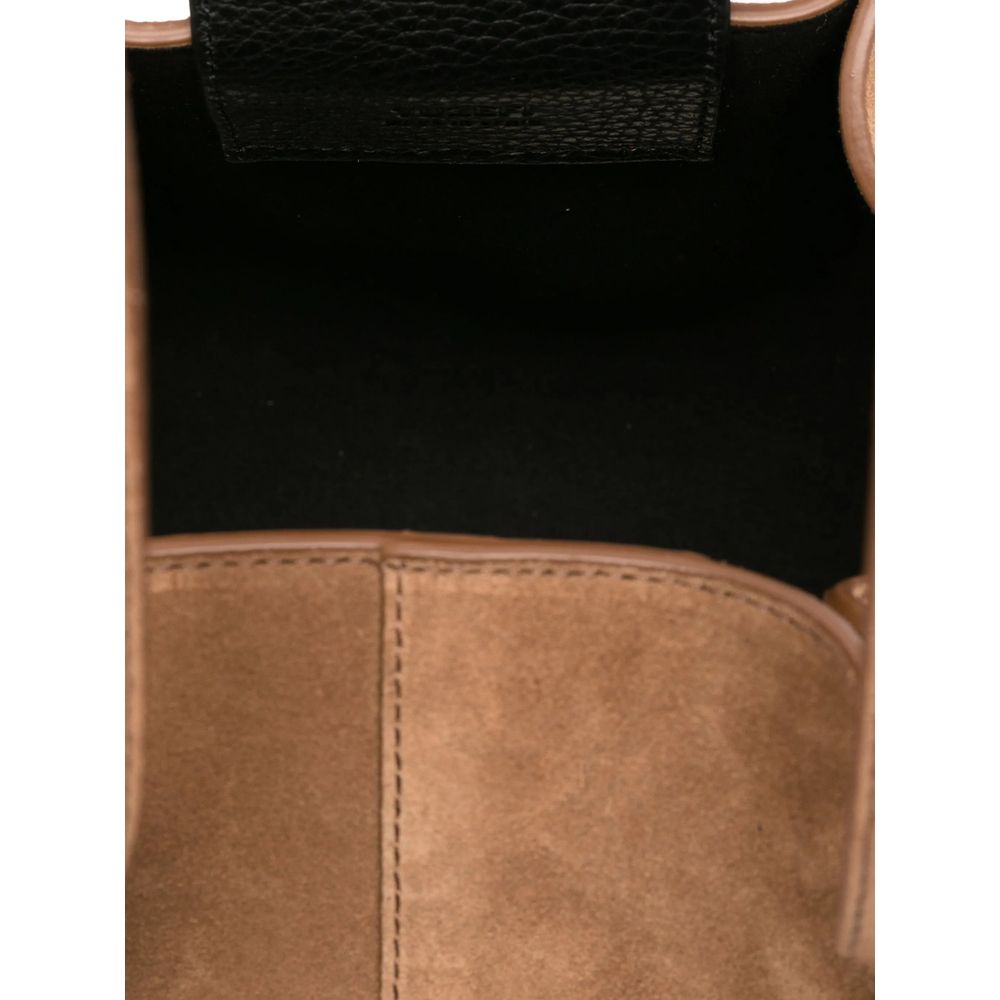 [YUZEFI] Shoulder bag FW26 MOCHI SUEDE COGNA