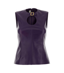 [Miu Miu] Tank top FW25 MPT299SOOO165Z F0030