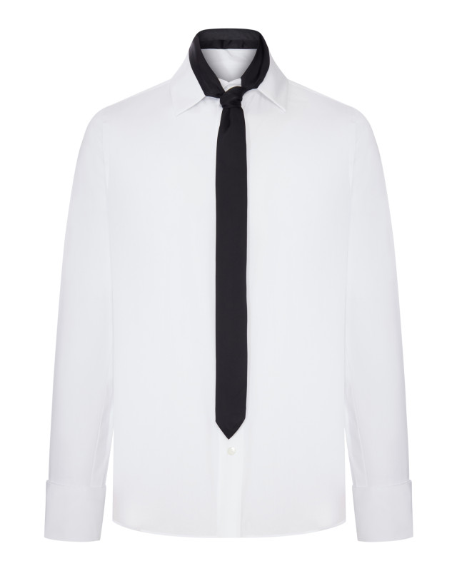 [Sacai] Shirts Long Sleeve FW26 2604065M151 OFF WHITE
