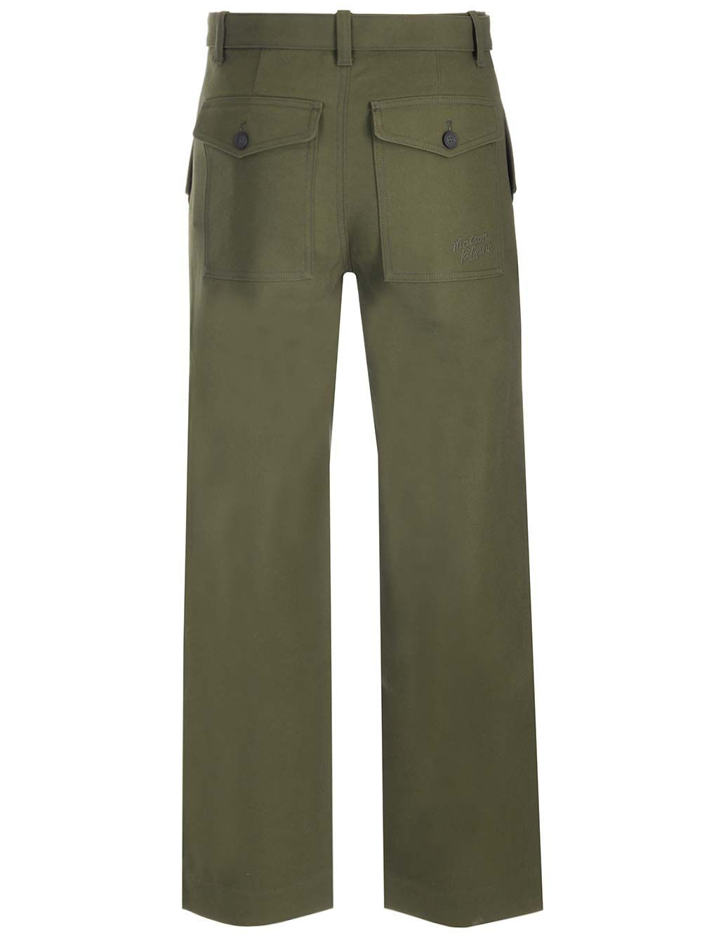 [MAISON KITSUNE] Trousers FW23 LM01110WW0079P384
