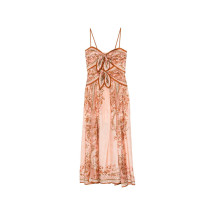 [Zimmermann] Short sleeve dress FW26 8062DSS261PPSFL