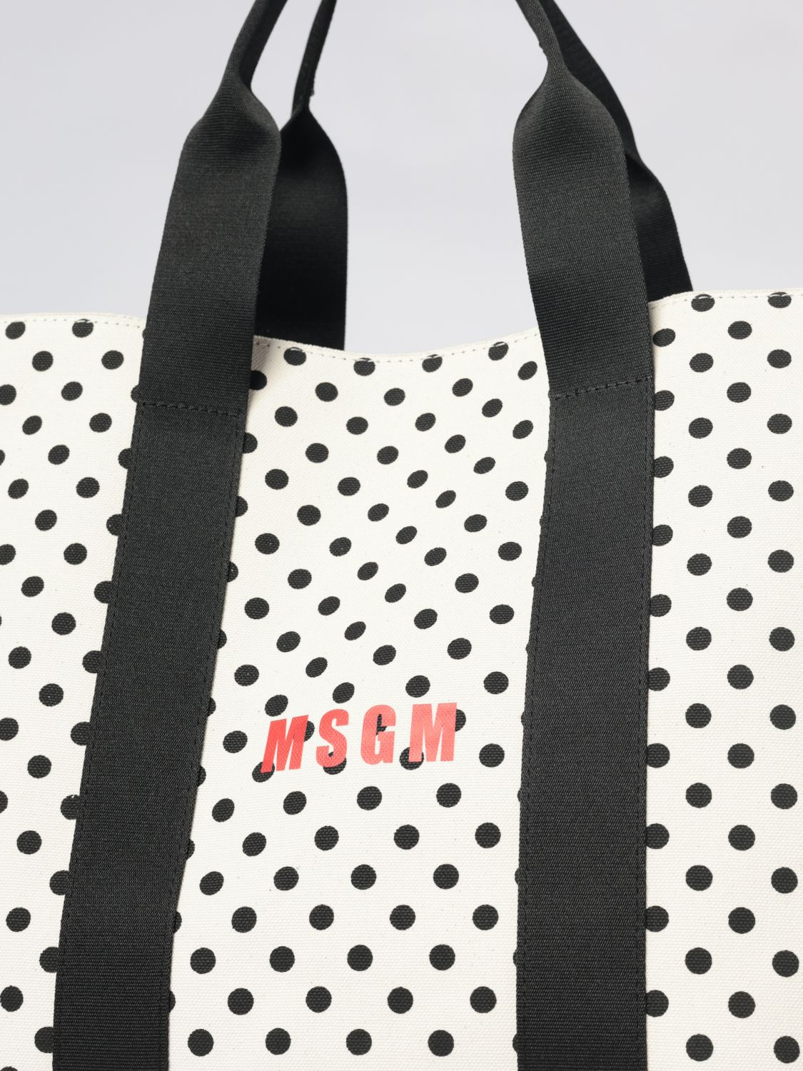 [MSGM] Tote bag SS26 4042MDZ13932 BLACK