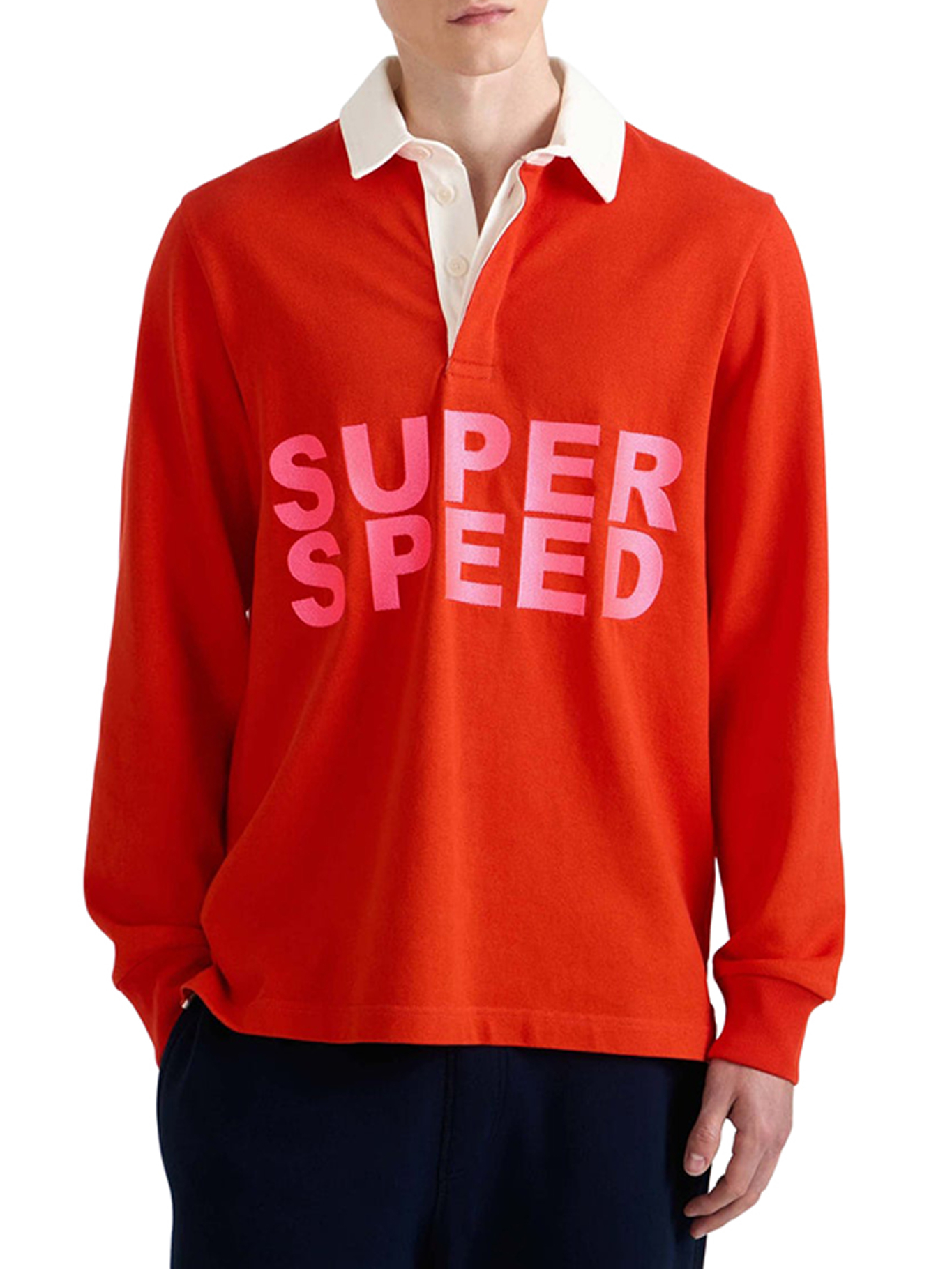 [J.W.Anderson] T-shirts Long Sleeve SS26 JO0289PG1938417 BRIGHT RED