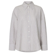 [Selected] Shirts Long Sleeve CO 16099876-STRIPESCHOCOLATECHI