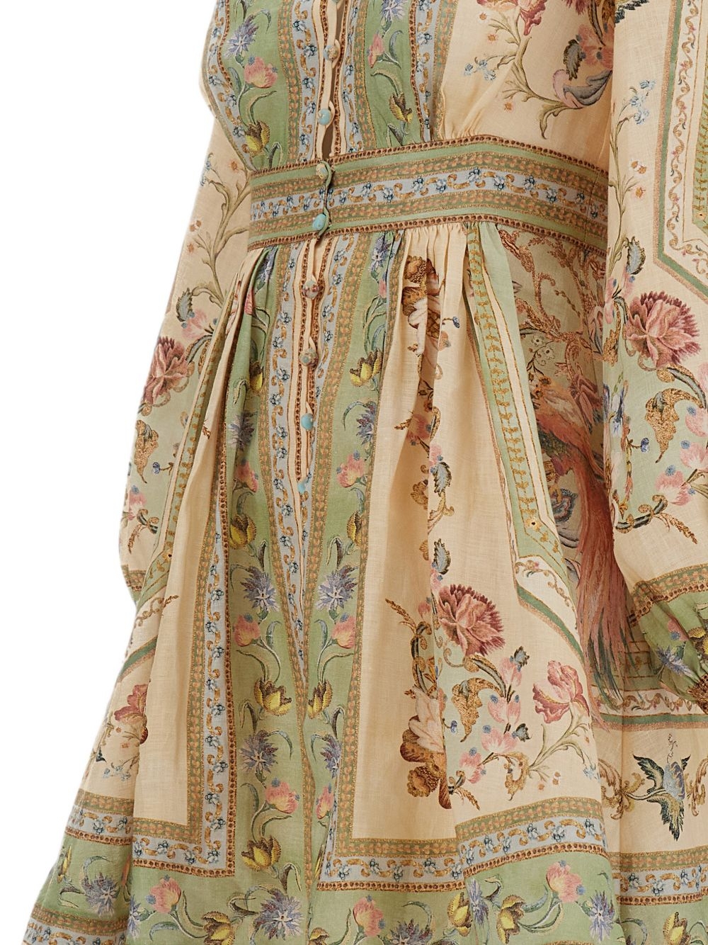 [Zimmermann] Long sleeve dress FW26 0932DSS264SATF