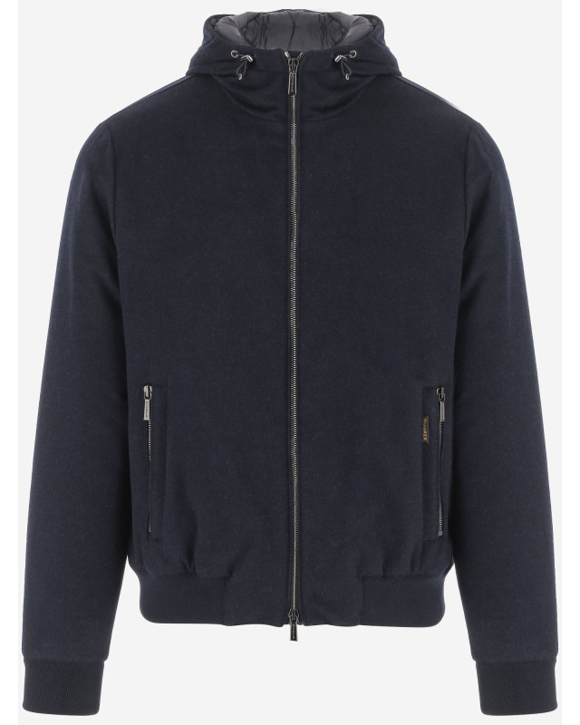 [Moorer] Casual Jacket FW26 ONIROLSLBLU GREY