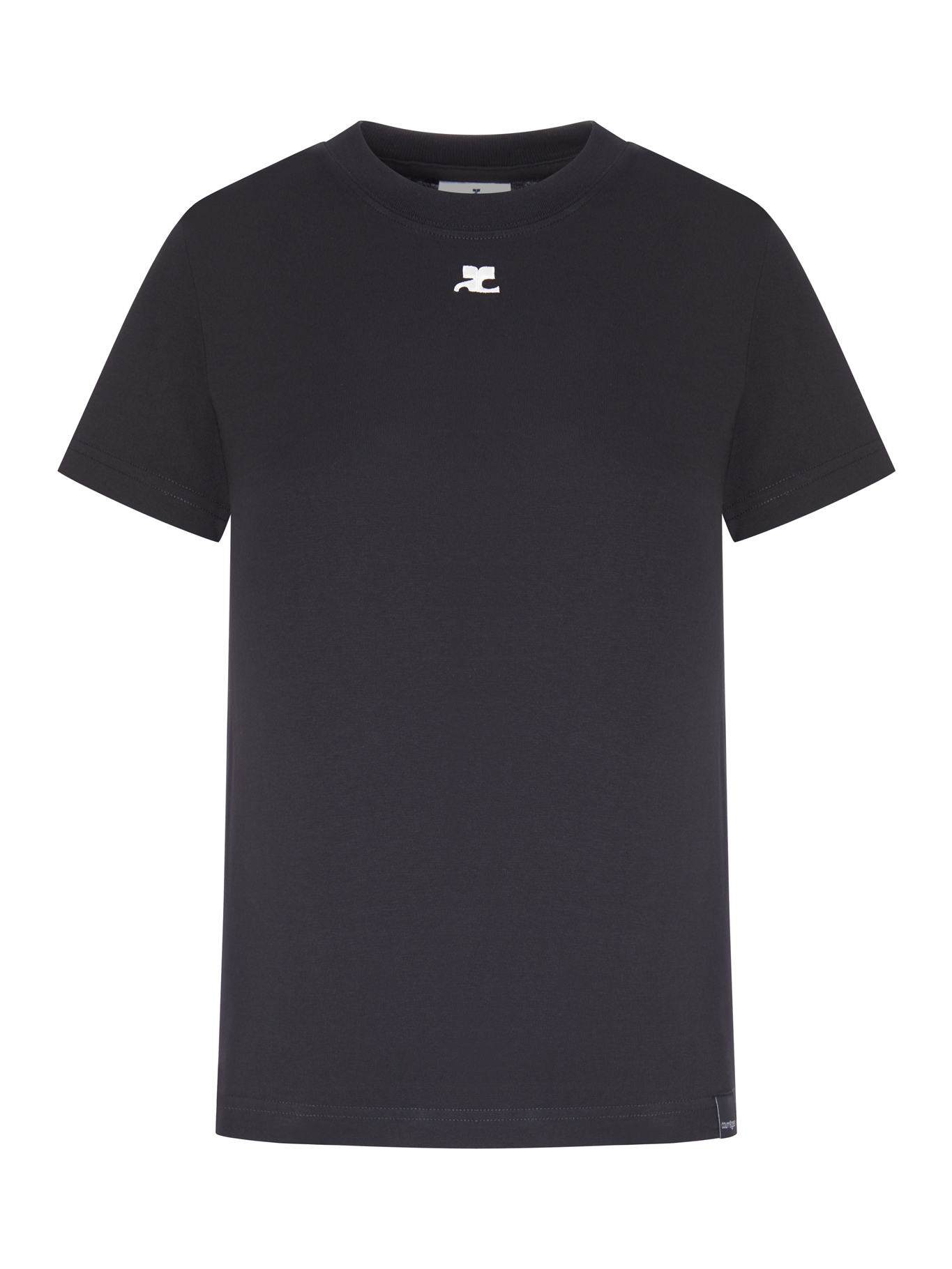 [Courreges] T-shirts Short Sleeve FW26 326JTS217JS02339999 BLACK