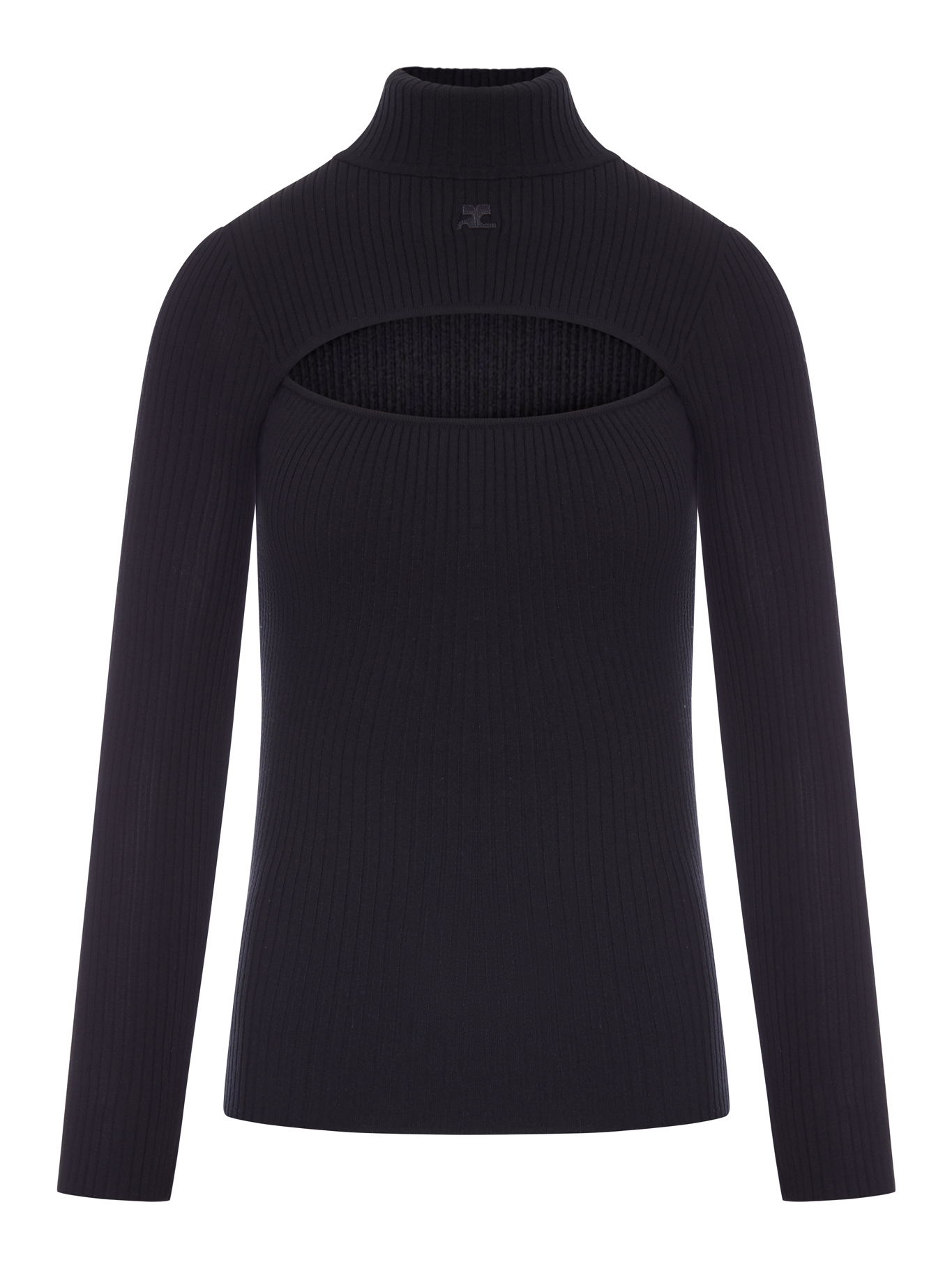 [Courreges] T-shirts Long Sleeve FW26 326MPU289FI00019999 BLACK