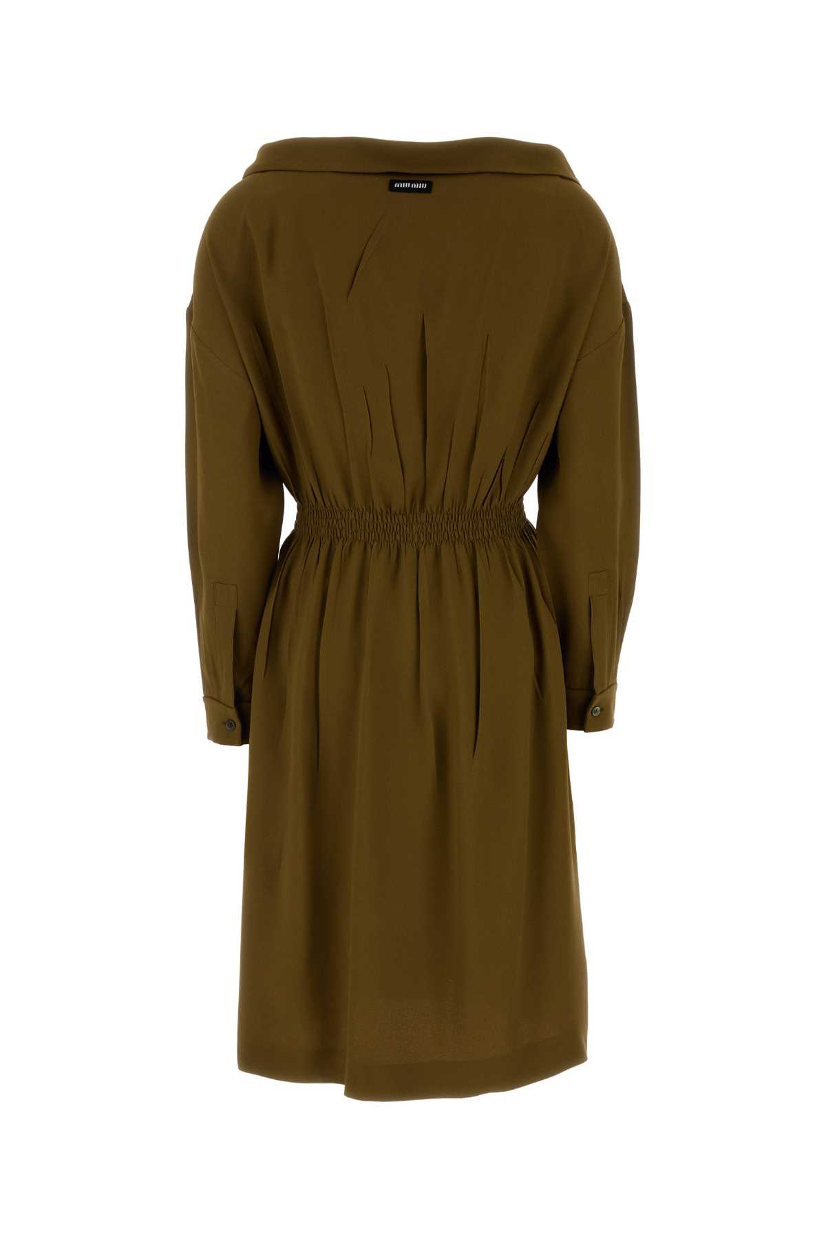 [Miu Miu] Long sleeve dress FW25 MF6052SOOO16Z1 F0334