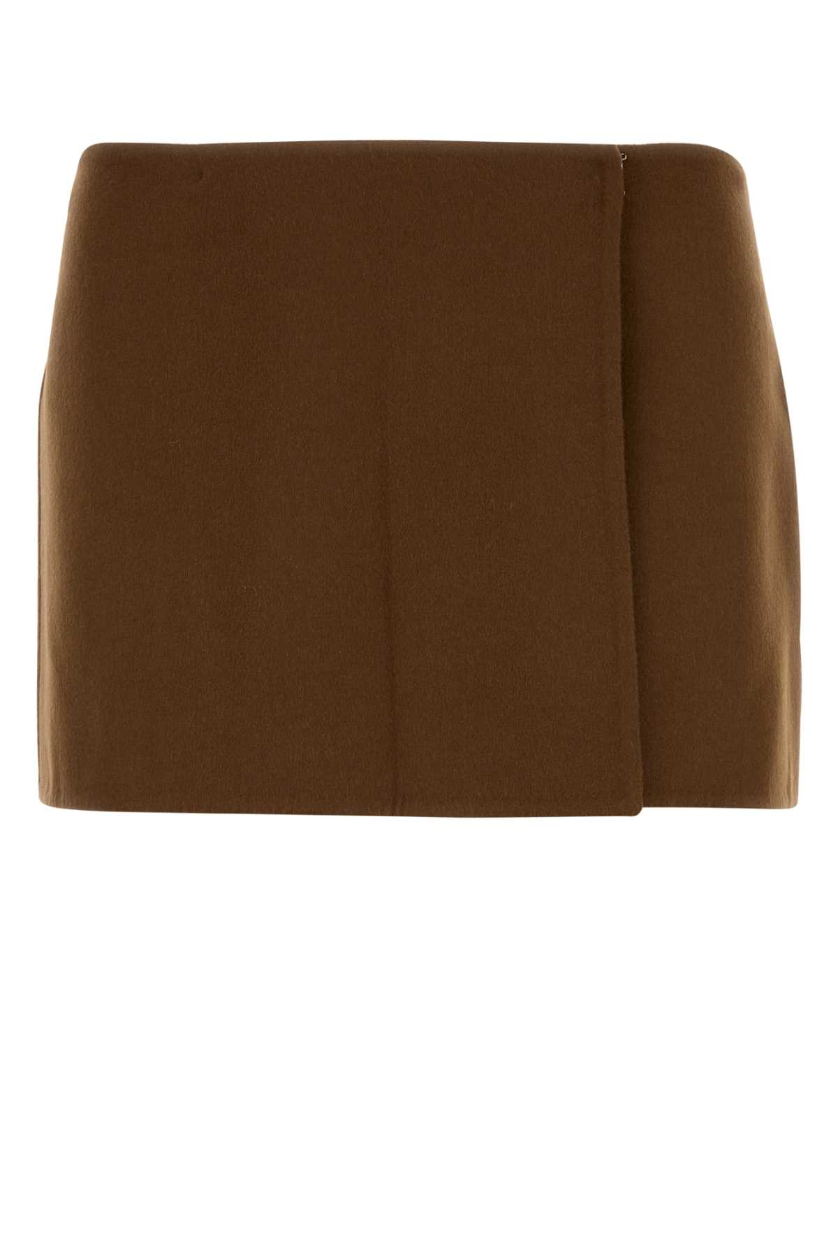 [Miu Miu] Mini skirt FW25 MG2499SOOO15Q8 F0046