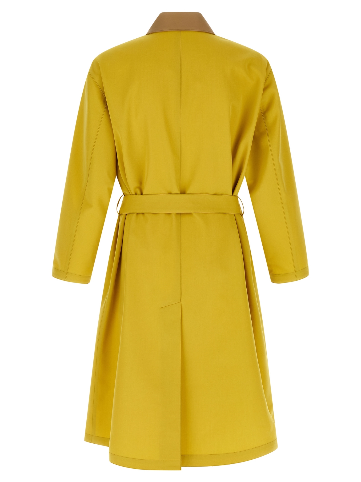 [AURALEE] Coat SS26 A26SC01WCMUSTARDYELLOW