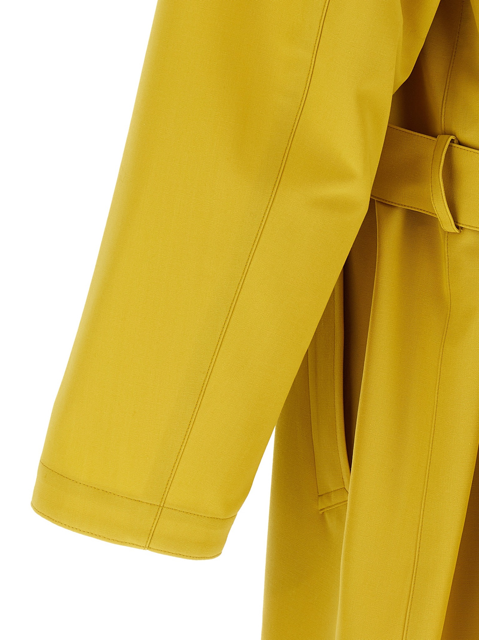 [AURALEE] Coat SS26 A26SC01WCMUSTARDYELLOW
