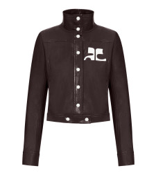 [Courreges] Jacket FW26 223CBL005VY00144090 BURNT RED