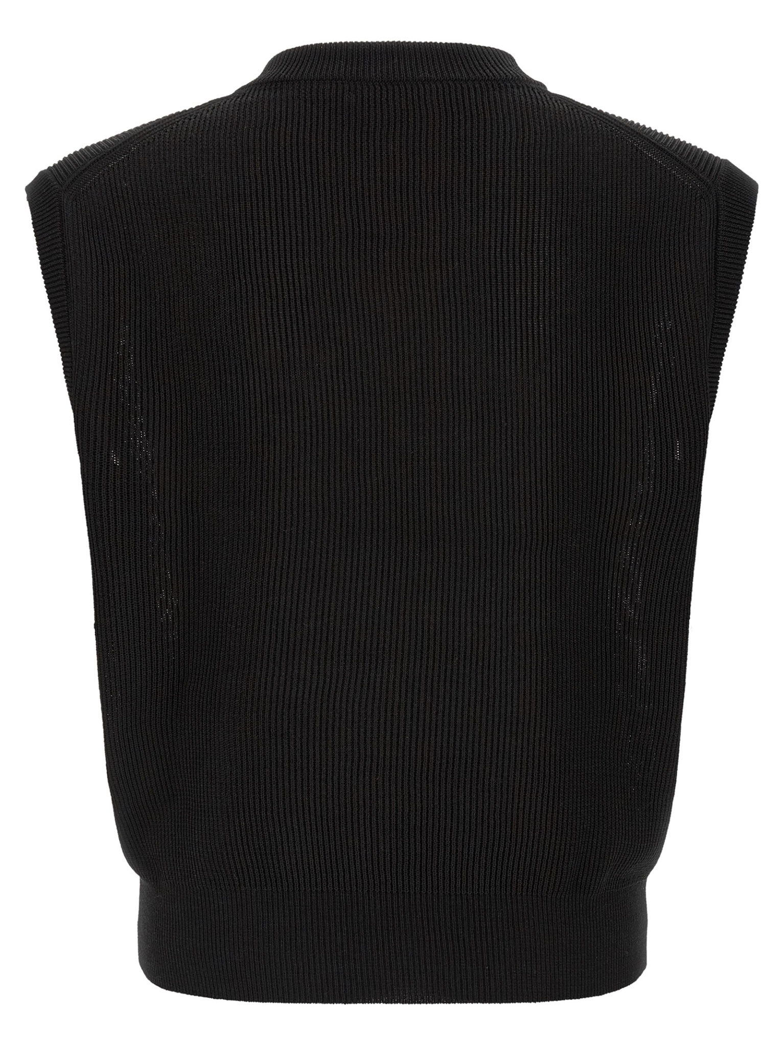 [AURALEE] Vest SS26 A26SV02SYBLACK