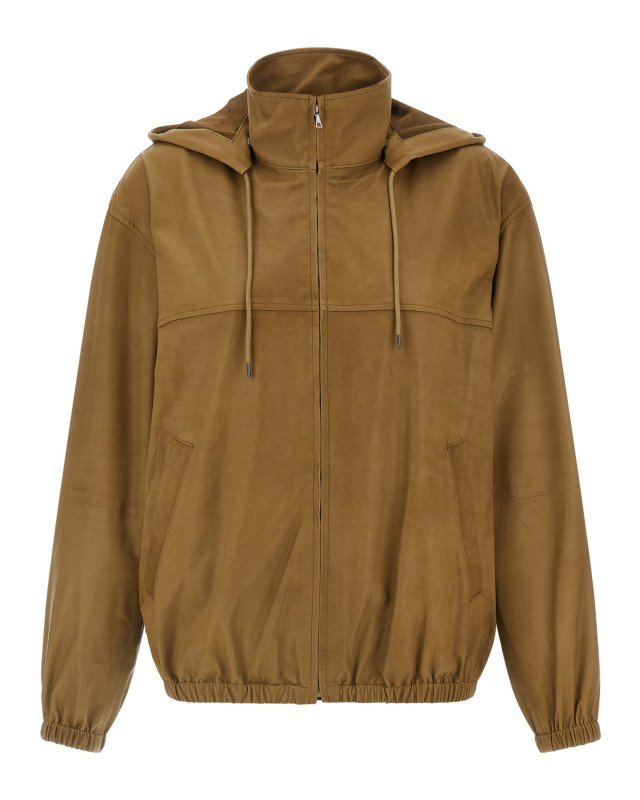 [AURALEE] Casual Jacket SS26 A26SB02CBKHAKIBEIGE