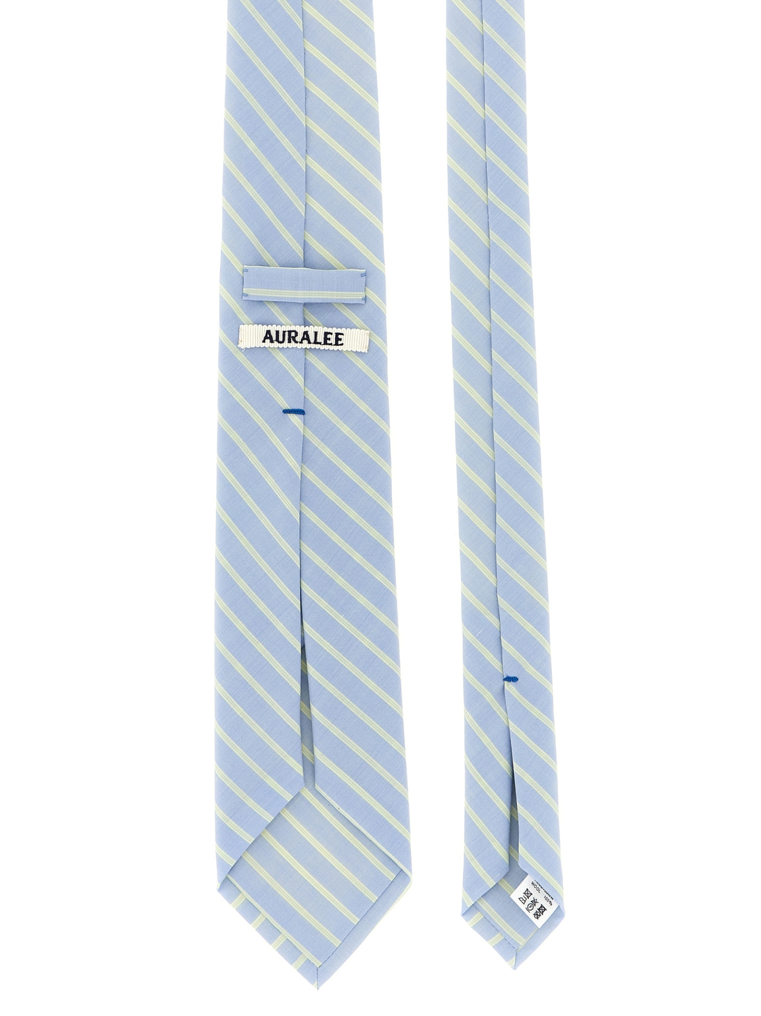 [AURALEE] Tie SS26 A26ST03WWSAXBLUESTRIPE