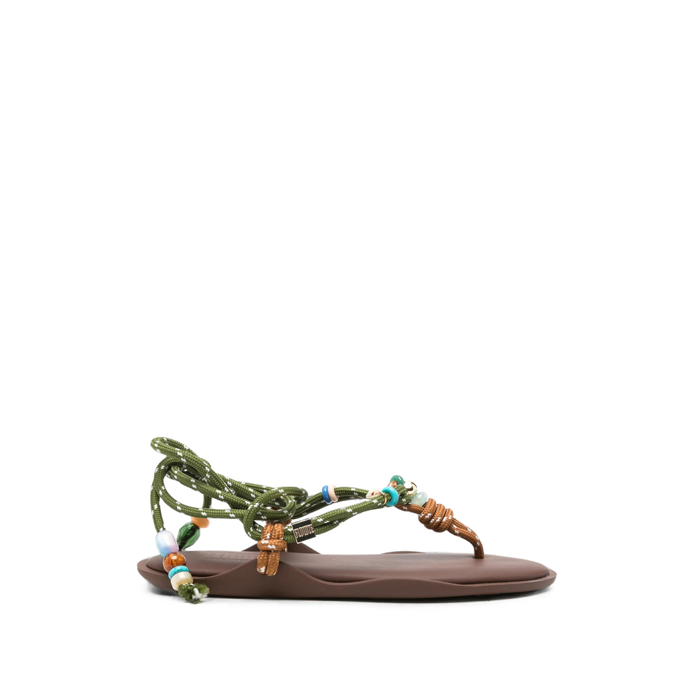 [Flowze] Sandals FW26 FLO TWIN WITH BEADS BRMGR