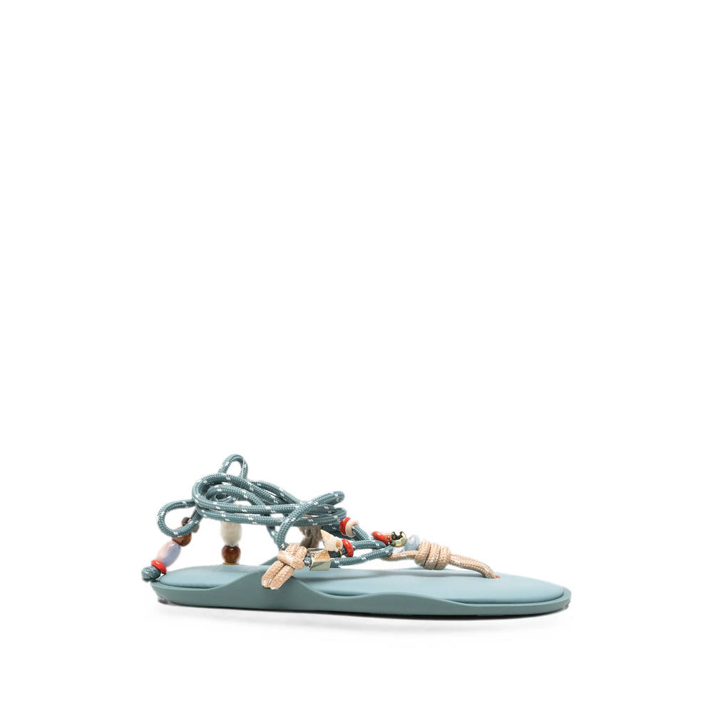 [Flowze] Sandals FW26 FLO TWIN WITH BEADS TEAL