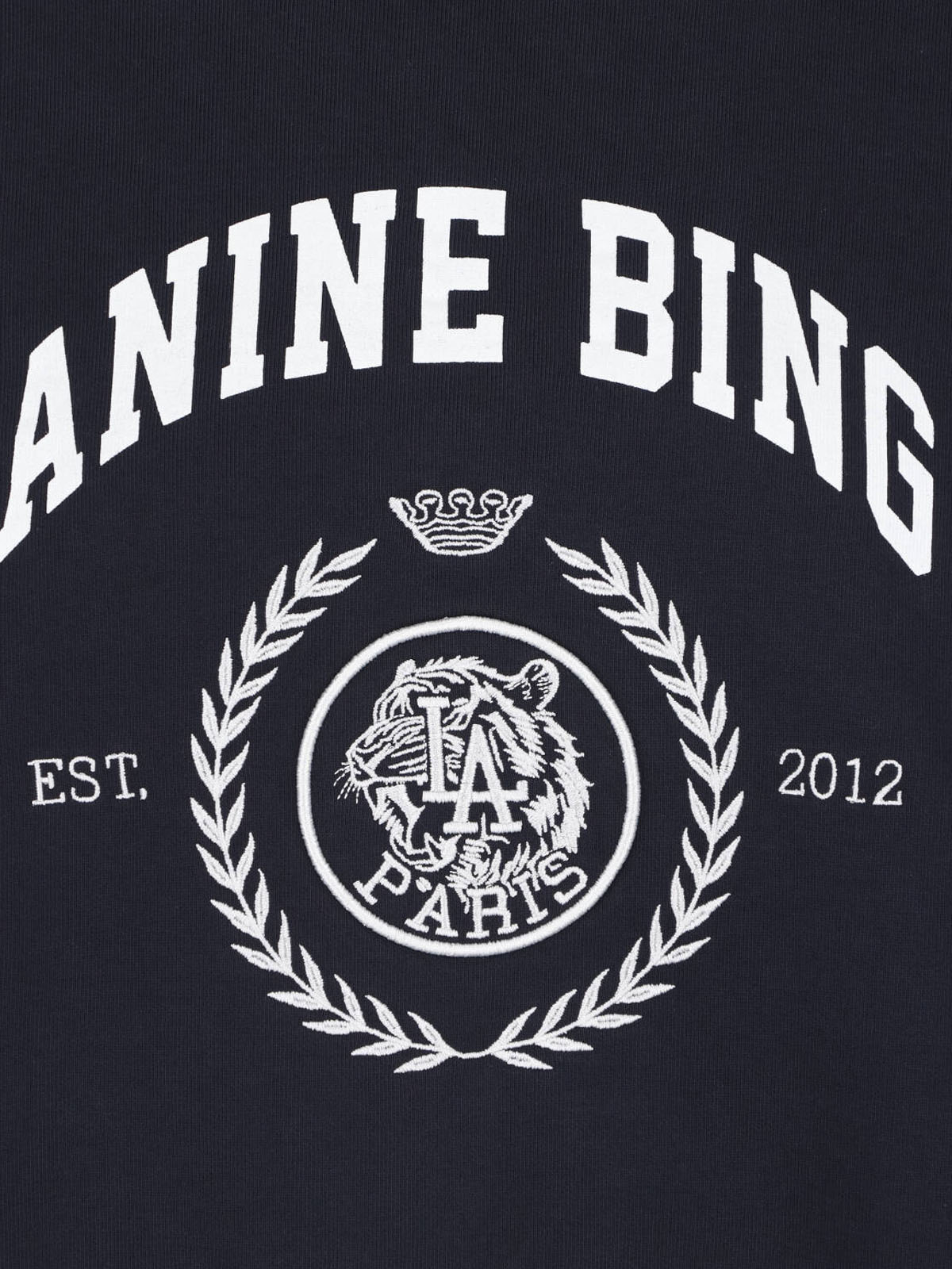 [Anine Bing] Sweatshirt FW26 A 08 12679 VTG3VINTAGE BLACK