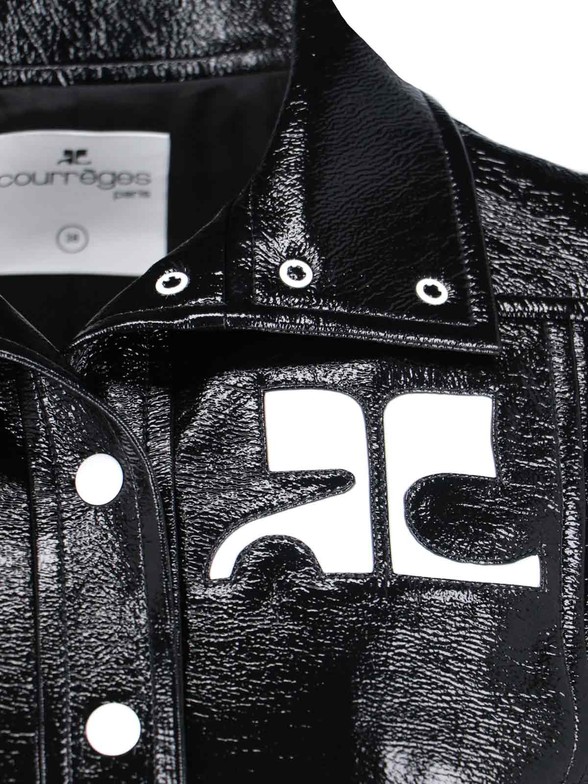[Courreges] Leather Jacket FW26 PERCBL005VY00149999