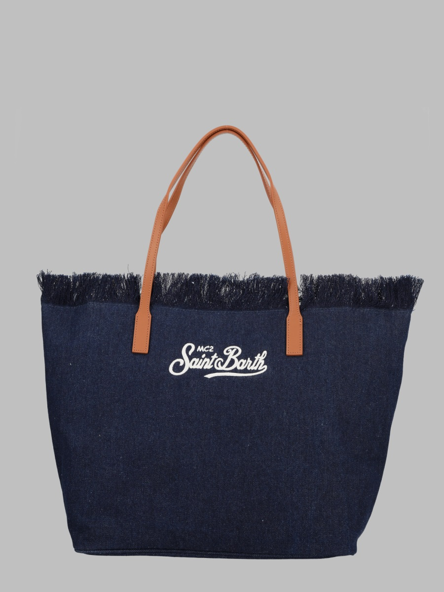 [MC2 Saint Barth] Tote bag SS26 CBF0001_01031LDENIMDARK