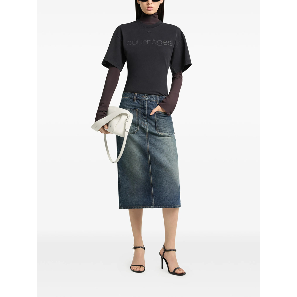 [Courreges] T-shirts Short Sleeve FW26 125JTS168JS 0305 9999