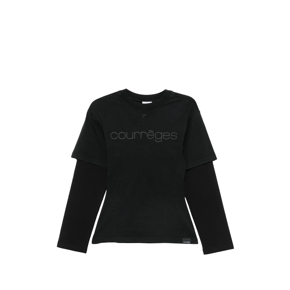 [Courreges] T-shirts Long Sleeve FW26 326JTS275JS 0305 B126