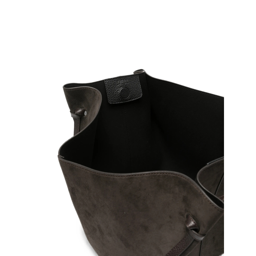 [YUZEFI] Shoulder bag FW26 LARGE MOCHI SUEDE GANAC