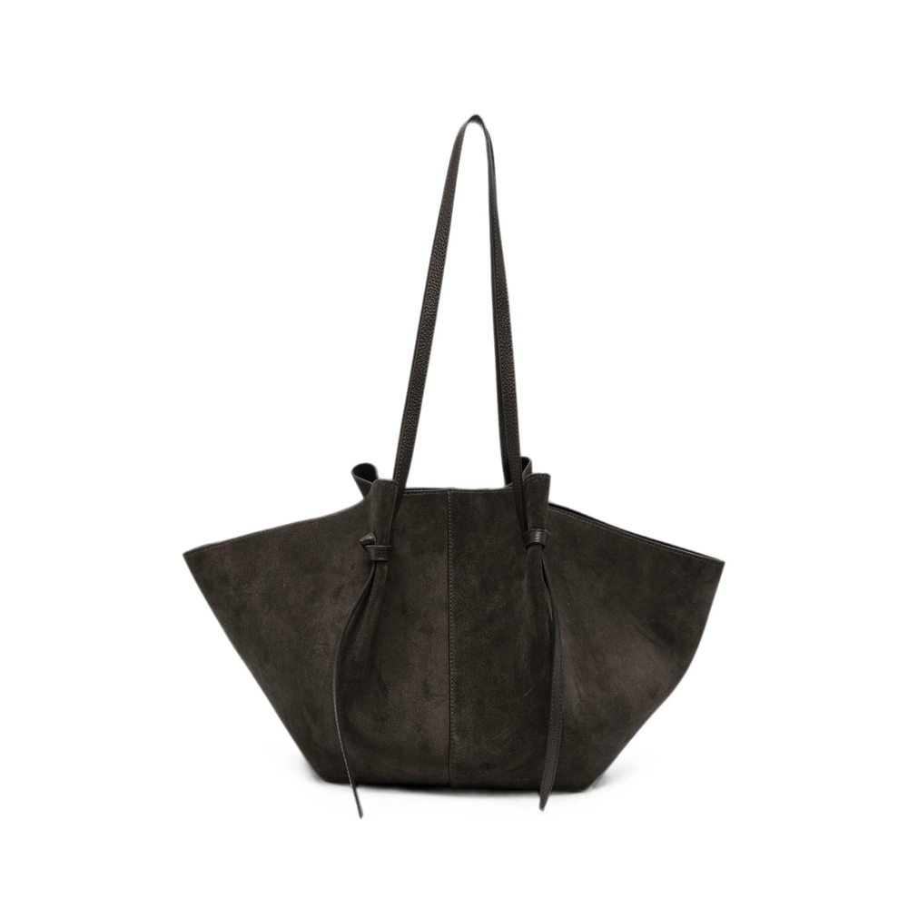 [YUZEFI] Shoulder bag FW26 LARGE MOCHI SUEDE GANAC