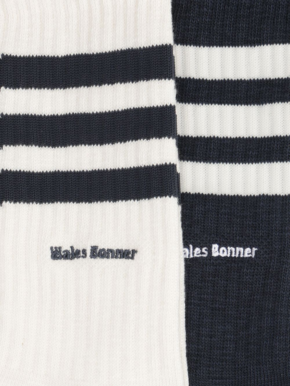 [Adidas X Wales Bonner] Socks FW25 JV8684NTNAVY/CWHITE