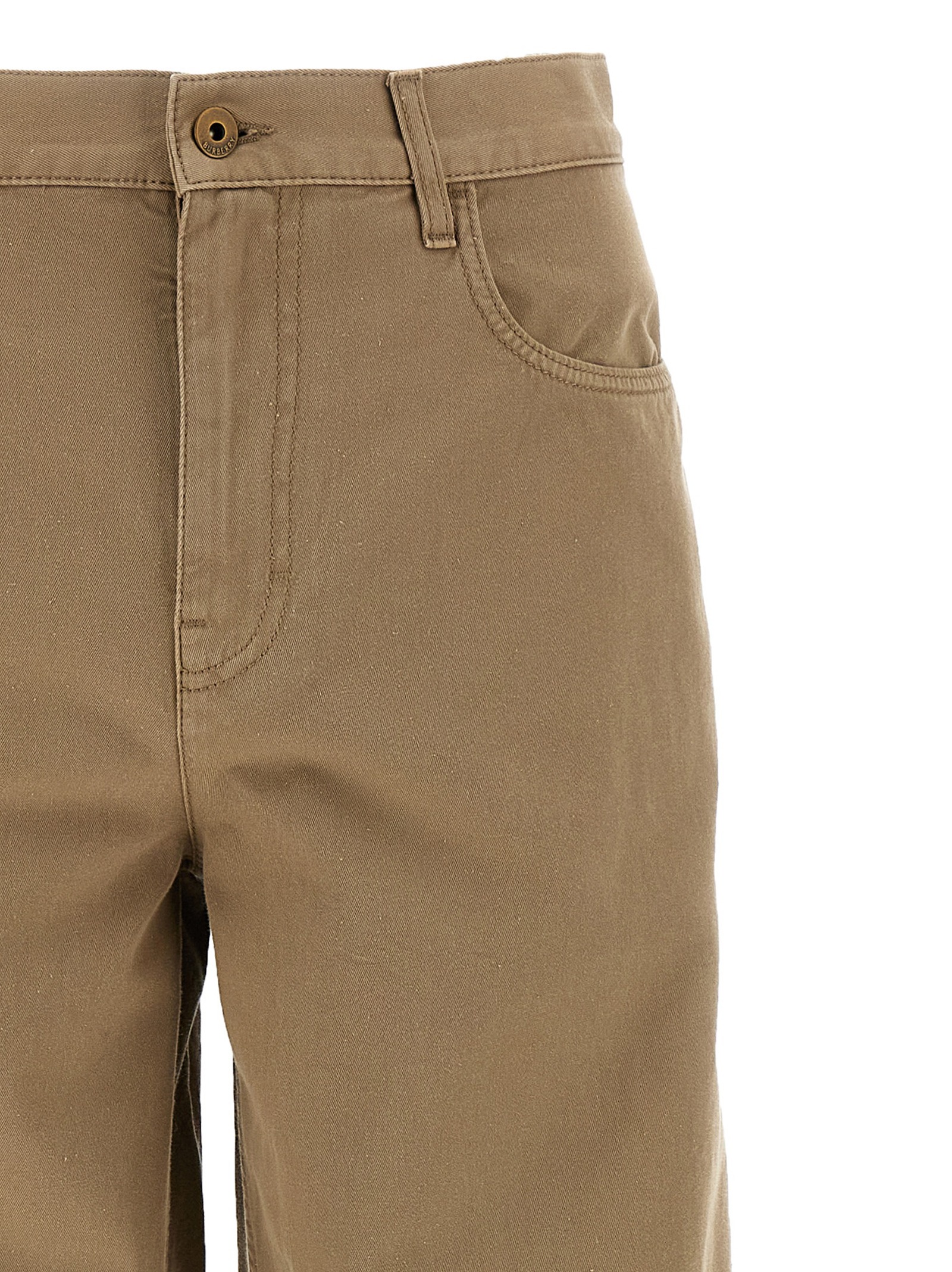 [Burberry] Trousers SS25 8108341QUILL